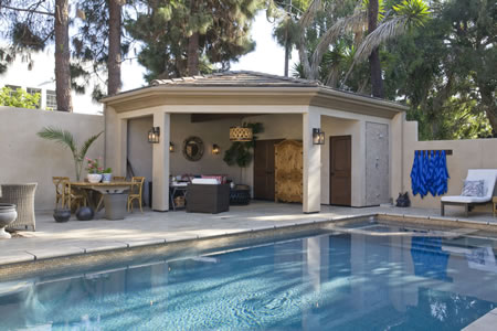 Manhattan Beach Pool with Outdoor Living Room 1