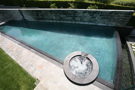Palos Verdes Estates Vanishing Edge Pool with Spa 2